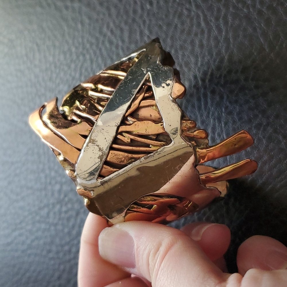 Abstract Cuff Bracelet - image 2